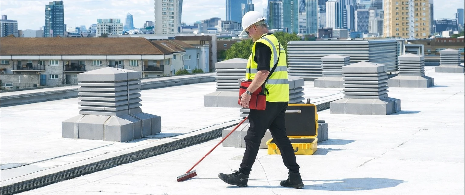 flat roof leak detector